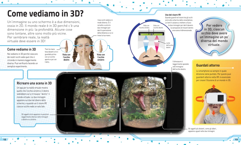 Realtà virtuale - Come vediamo in 3D